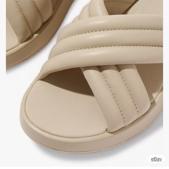 Fitflop Beige Cross-Strap Sandals - Picture 2 of 2